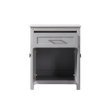 Indigo Home 24 Inch Bathroom Storage Freestanding Cabinet