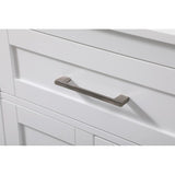 Indigo Home 24 Inch Bathroom Storage Freestanding Cabinet