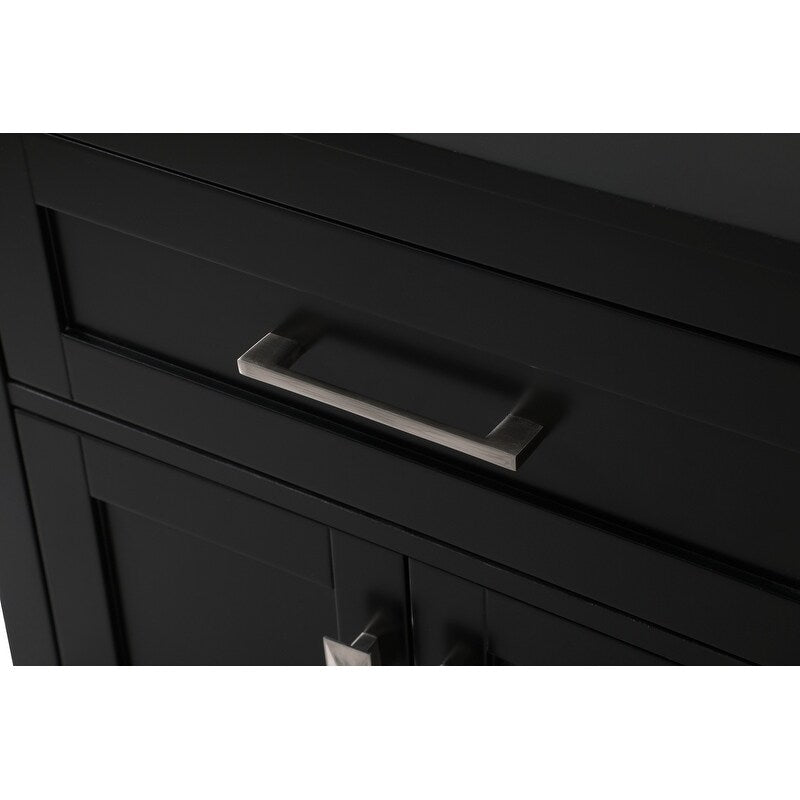 Indigo Home 24 Inch Bathroom Storage Freestanding Cabinet