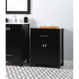Indigo Home 24 Inch Bathroom Storage Freestanding Cabinet