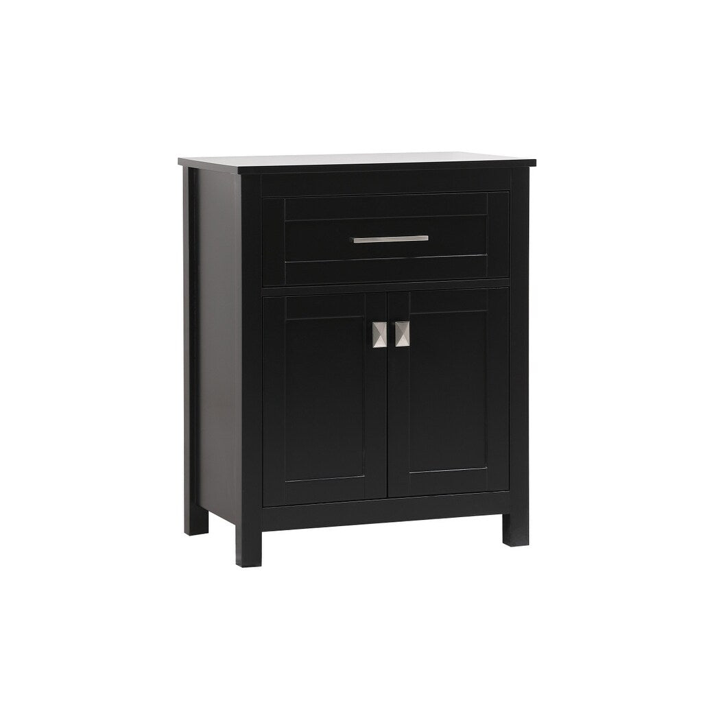 Indigo Home 24 Inch Bathroom Storage Freestanding Cabinet