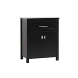 Indigo Home 24 Inch Bathroom Storage Freestanding Cabinet
