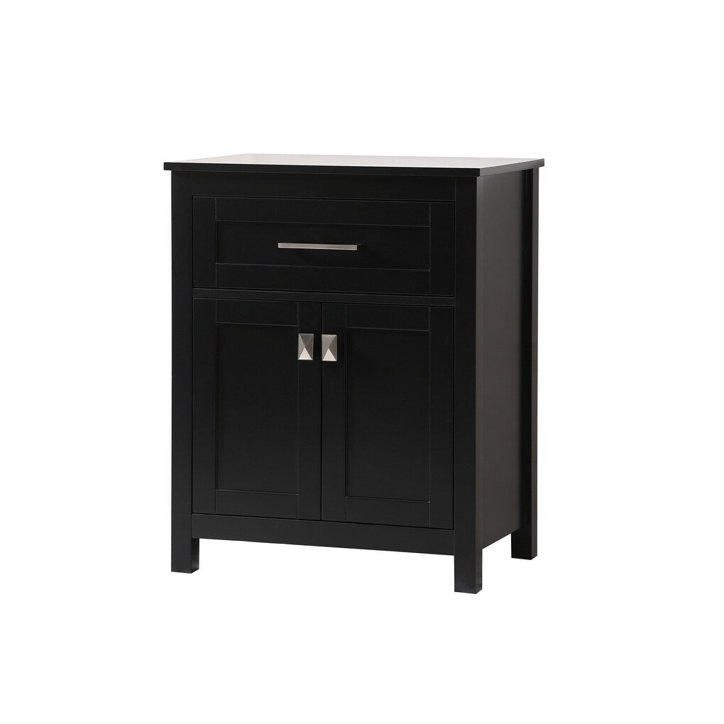 Indigo Home 24 Inch Bathroom Storage Freestanding Cabinet