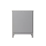 Indigo Home 24 Inch Bathroom Storage Freestanding Cabinet