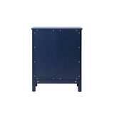 Indigo Home 24 Inch Bathroom Storage Freestanding Cabinet