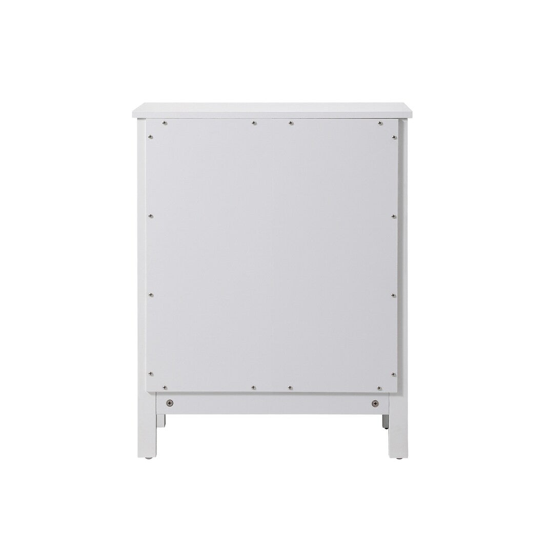 Indigo Home 24 Inch Bathroom Storage Freestanding Cabinet