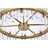 Indigo Home 32 inch crystal round chandelier