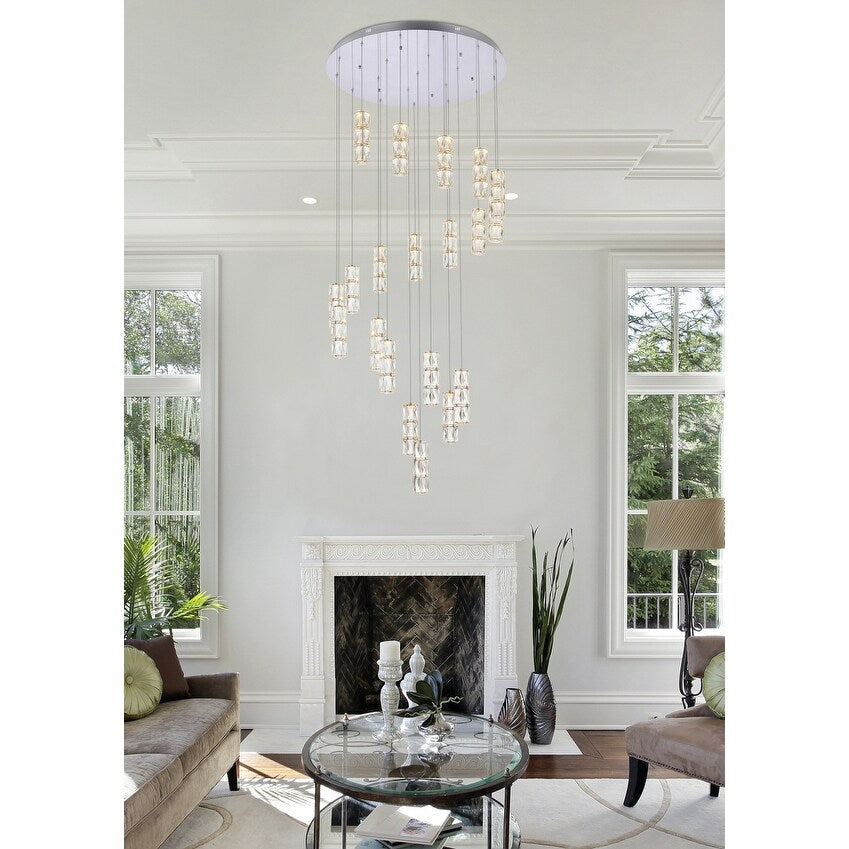 Indigo Home 38 inch LED chandelier
