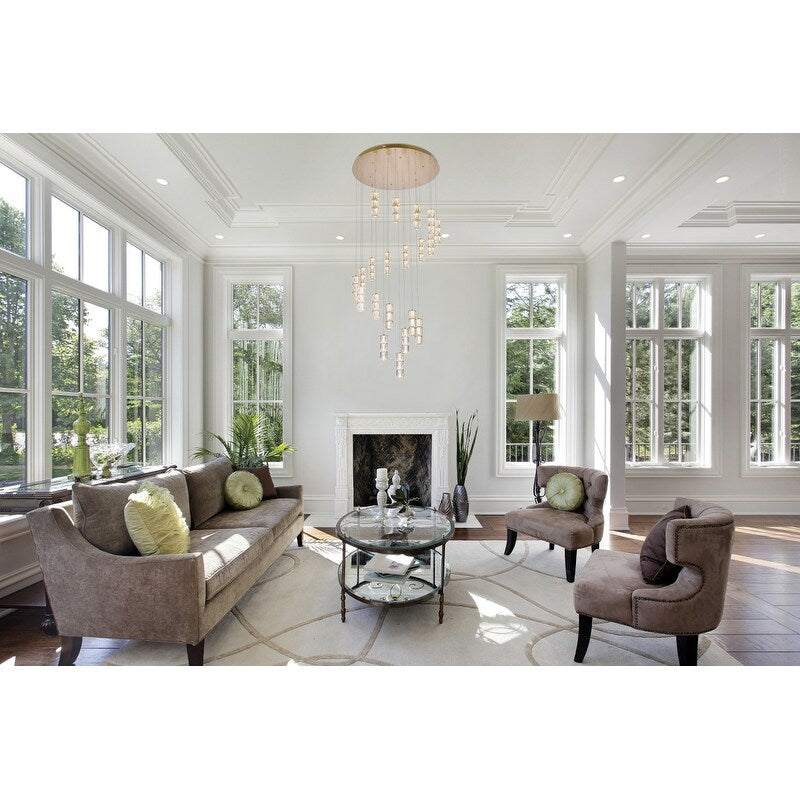 Indigo Home 38 inch LED chandelier