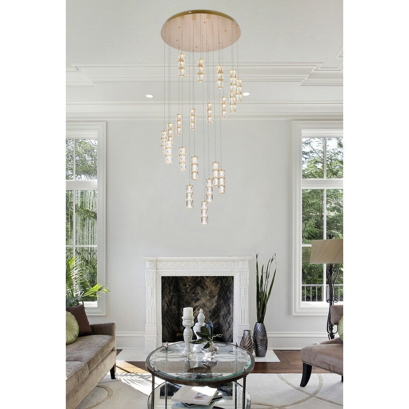 Indigo Home 38 inch LED chandelier