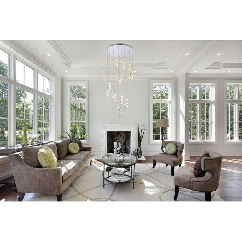 Indigo Home 38 inch LED chandelier