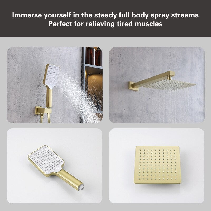 Indigo Home Complete Shower Faucet System with Rough-in Valve