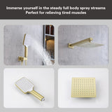 Indigo Home Complete Shower Faucet System with Rough-in Valve