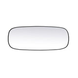Indigo Home Metal Frame Oval Mirror 24x60 Inch