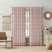 Indigo Ink Adalet Ogee Tassel Rod Pocket Blackout Curtain Panel - N/A