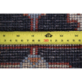 Indo Heriz Serapi Oriental Hand Knotted Wool Indian Area Rug - 10'0" x 7'11"