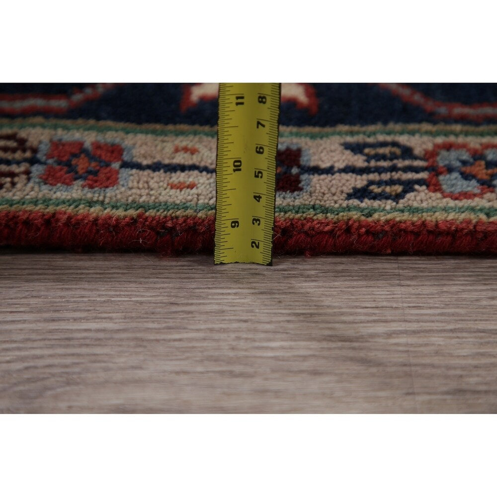 Indo Heriz Serapi Oriental Hand Knotted Wool Indian Area Rug - 10'0" x 7'11"