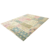 Noori Rug Indo Modern Tabor Beige/Blue Rug - 8'0" x 10'0"