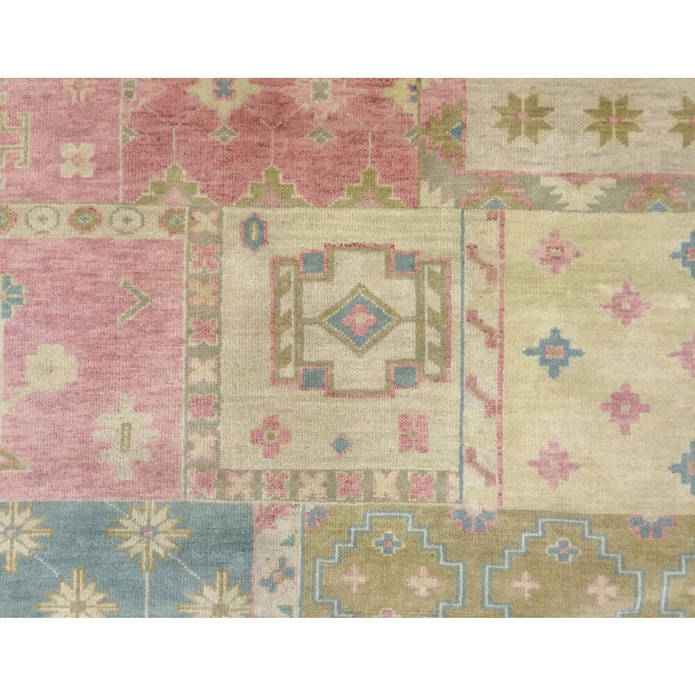 Noori Rug Indo Modern Tabor Beige/Blue Rug - 8'0" x 10'0"