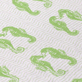 Indoor/ Outdoor Surfside Seahorses Washable Rug New