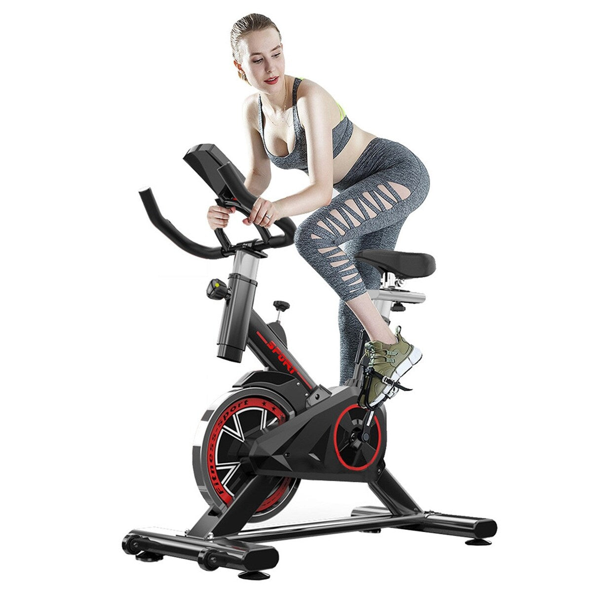Indoor Cycling Bike Stationary Professional Exercise Sport Bike