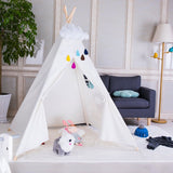 Indoor Dollhouse Indian Play Tent Children Teepee Tent - 47 in. x 47 in.x 52 in.