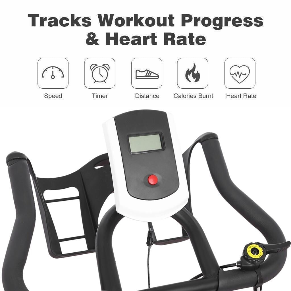 Exercise Bike Indoor Cycling Bicycle Stationary Bikes Cardio Workout Machine