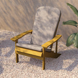 Indoor/Outdoor Adirondack Chairs with Cushions - Set of 2