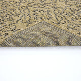 Indoor/Outdoor Area Rug/ Runner/ Doormat- Blue & Natural & Red & Taupe Color -Machine Washable, Weather and UV Resistant-Eliza