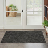 Indoor/Outdoor Area Rug/ Runner/ Doormat- Natural & Black & Red & Ivory Color -Machine Washable, Weather and UV Resistant-Viola