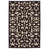Indoor/Outdoor Luka Brown Vine Rug (2'1 x 4'0) - 2'1" x 4'