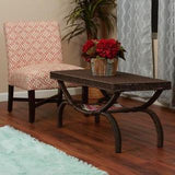 Indoor Outdoor Resin Wicker Arch Leg Coffee Table
