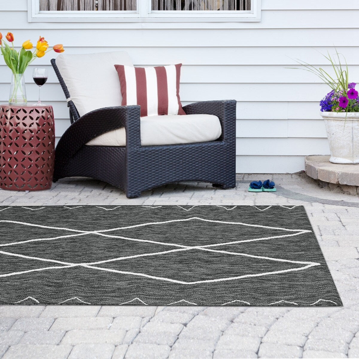 Indoor/Outdoor Rug,8' x 10' - 8' x 10'