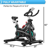 Indoor Stationary Exercise Cycling Training Bike for Home Exercise