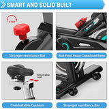 Indoor Stationary Exercise Cycling Training Bike for Home Exercise