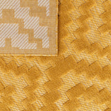 Indoor & Outdoor Rug With Moroccan Trellis High-Low Pattern