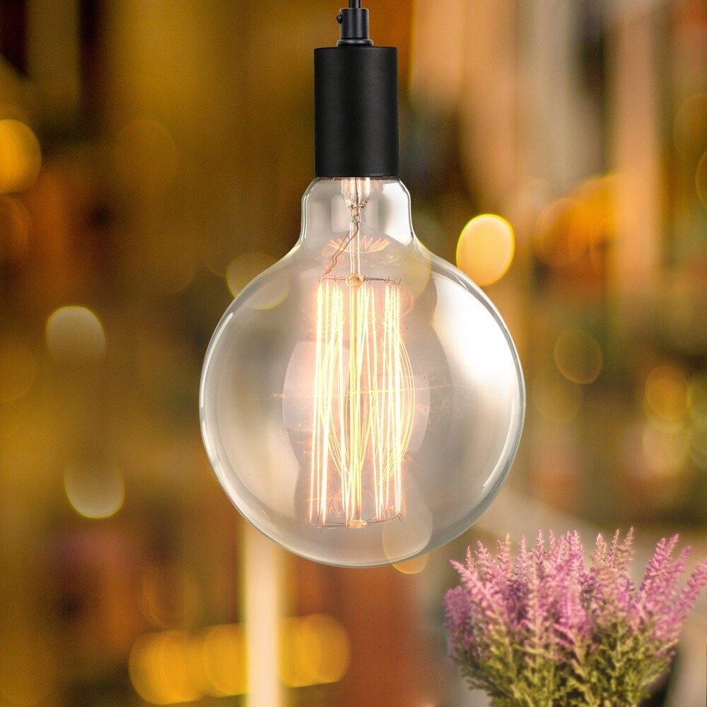 The Gray Barn Heavenly Winds Industrial 1-light Bulb Ceiling Pendant Fixture - N/A