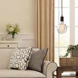 The Gray Barn Heavenly Winds Industrial 1-light Bulb Ceiling Pendant Fixture - N/A