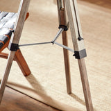 Brown Wood Industrial Floor Lamp 61 x 25 x 25 - 25 x 61