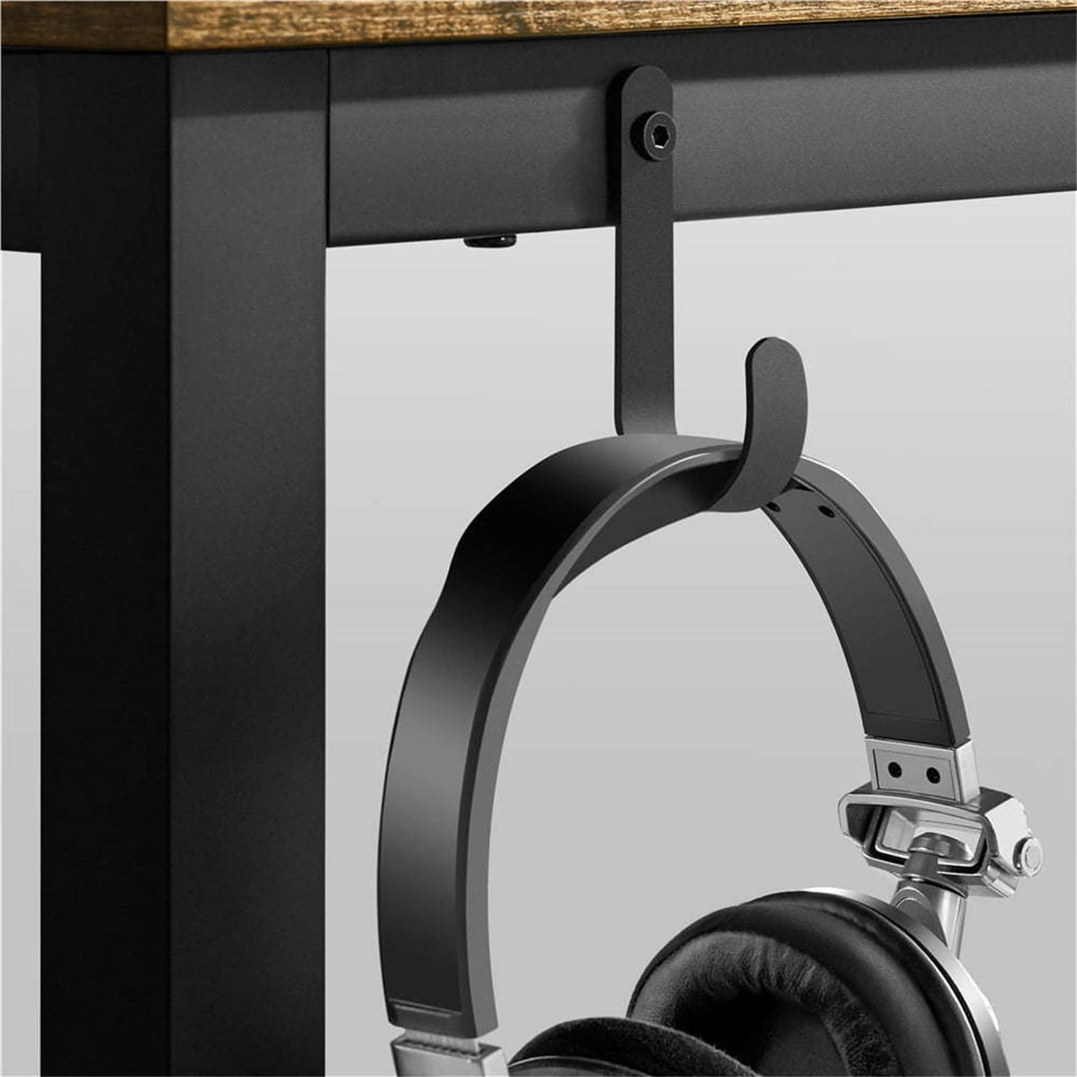 Industrial Computer Desk with Monitor Stand