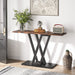 43 Inch Entryway Console Tables, Narrow Sofa Table for Hallway, Living Room