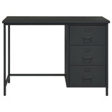 Industrial Desk with Drawers Anthracite 41.3"x20.5"x29.5" Steel