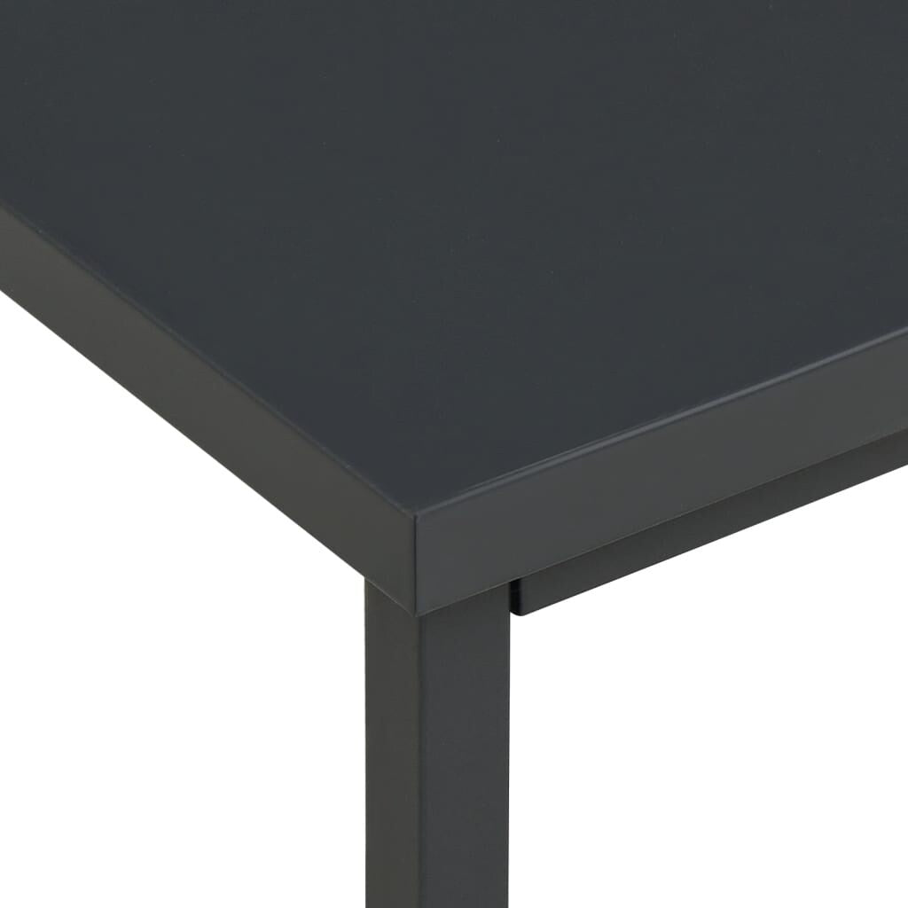 Industrial Desk with Drawers Anthracite 41.3"x20.5"x29.5" Steel