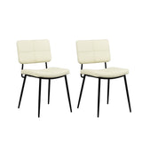 Industrial Dining Chairs Set of 2, Dining Room Chiars,Side Chairs Ergonomical Comfort Upholstery for Dining Room