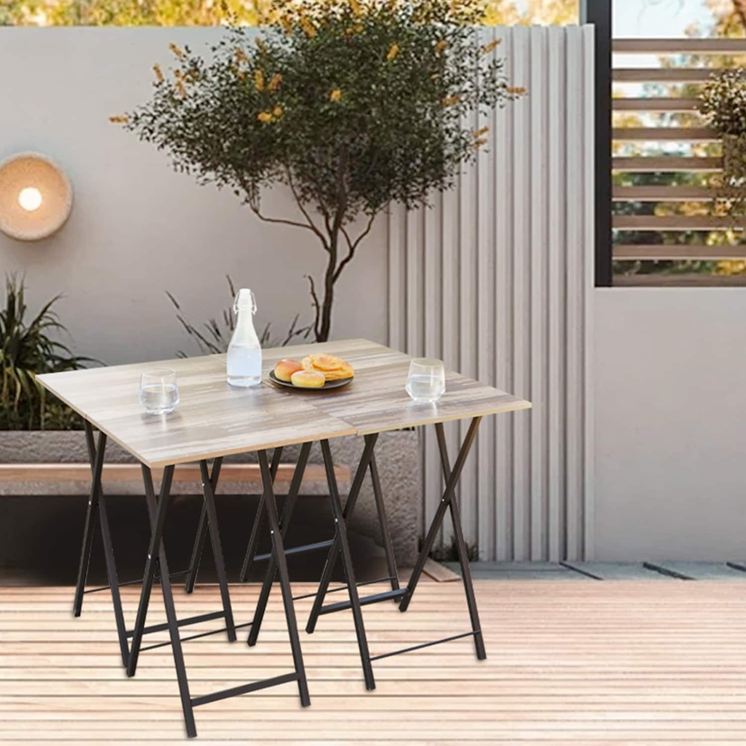 Set of 4 snack tables hotsell