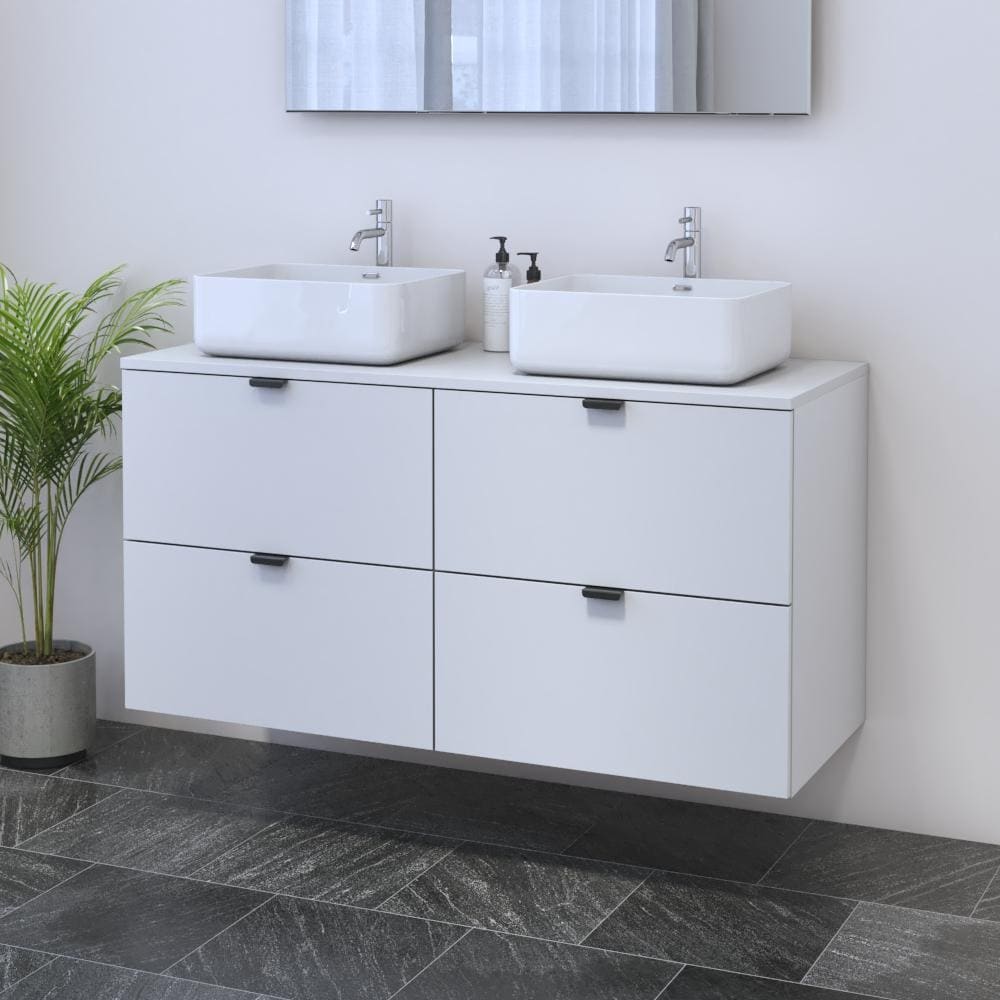 Ines 4S 120 Floating Bathroom Vanity (48" Width)