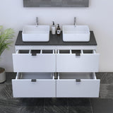 Ines 4S 120 Floating Bathroom Vanity (48" Width)