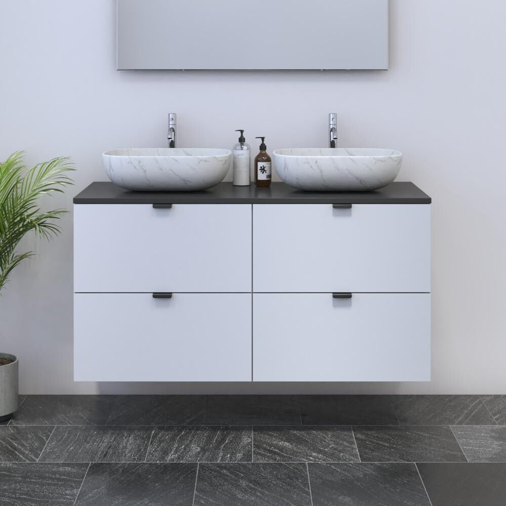 Ines 4S 120 Floating Bathroom Vanity (48" Width)
