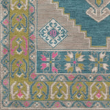 Inez Traditional Southwestern Olive Area Rug - 5' x 7'6"