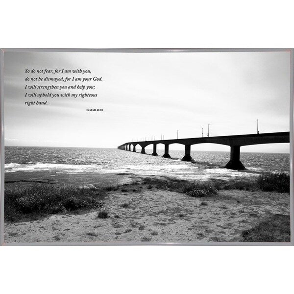 Infinity Bridge-WILWAY110684 Framed Print 20"x30" by Willow Way Studios, Inc.